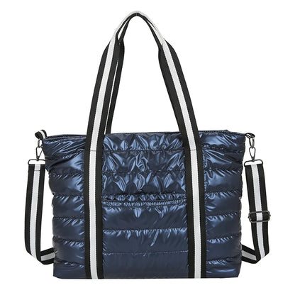 New Big Shoulder Bags Space Cotton Padded Handbags Woman Large Capacity Tote Bags Ladies Shopper Bolsa Feminina