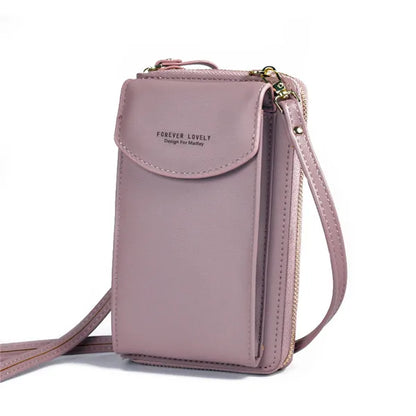 Crossbody Cell Phone Bag – Women's Wallet Purse with Card Holders