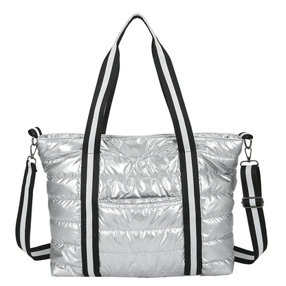 New Big Shoulder Bags Space Cotton Padded Handbags Woman Large Capacity Tote Bags Ladies Shopper Bolsa Feminina