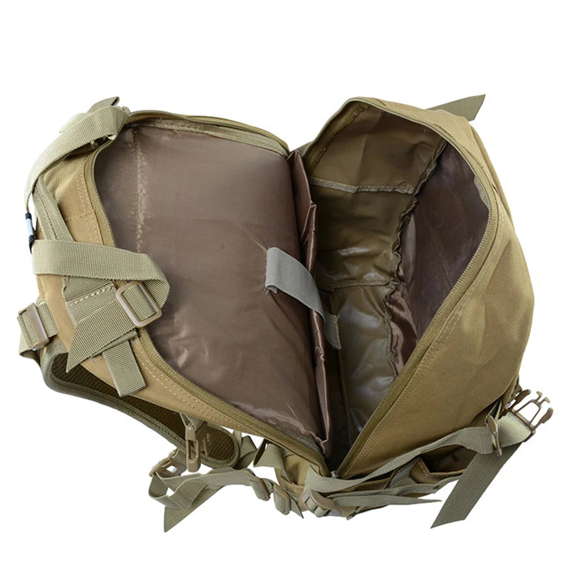 Tactical MOLLE Hiking Backpack – Outdoor Rucksack