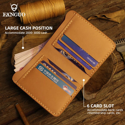 Crocodile Pattern Genuine Leather Wallet for Men
