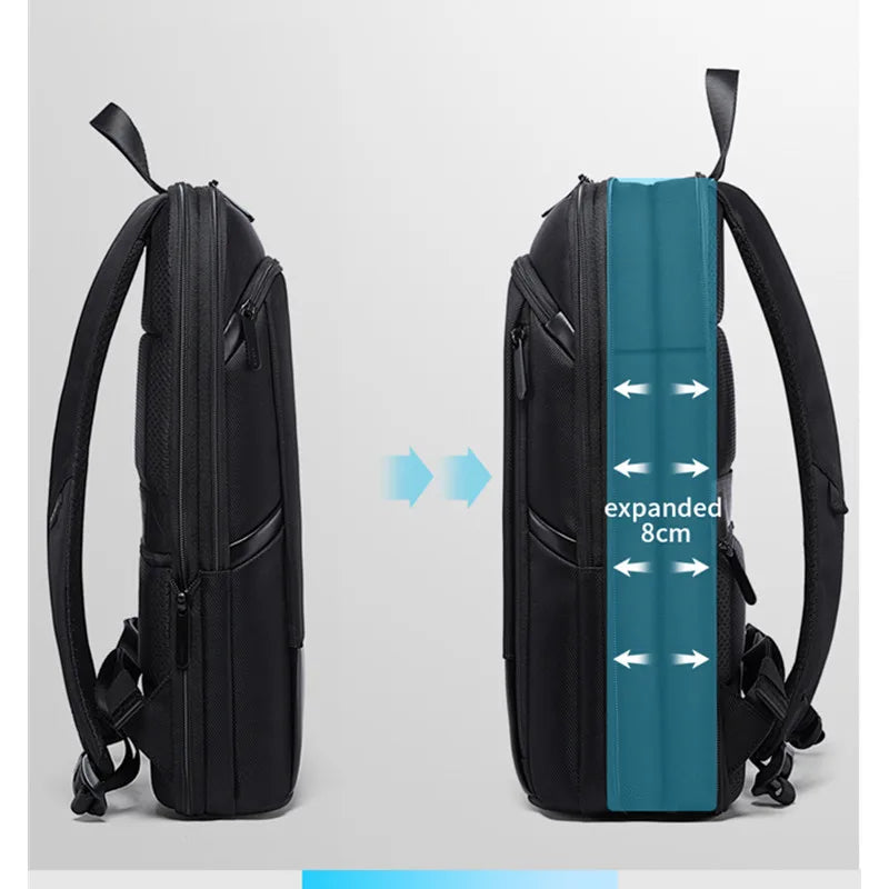 Bange 15.6" Laptop Backpack – Waterproof Business Travel Bag for Men