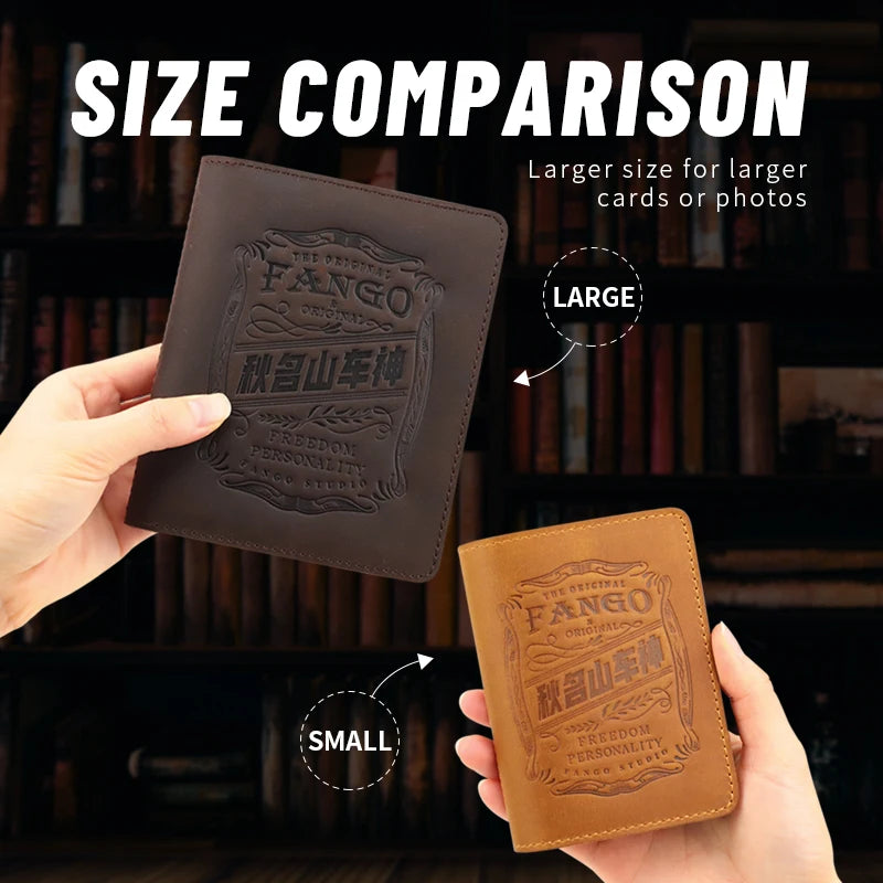 Genuine Leather Driver's License & Card Holder Case