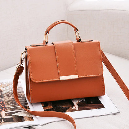 Crossbody Bag for Women – Leather Flap Sling Shoulder Handbag