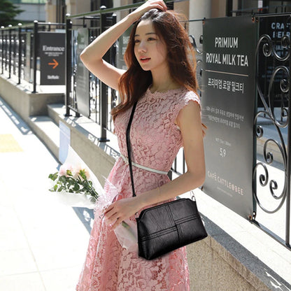 Women's PU Leather Crossbody Shoulder Bag