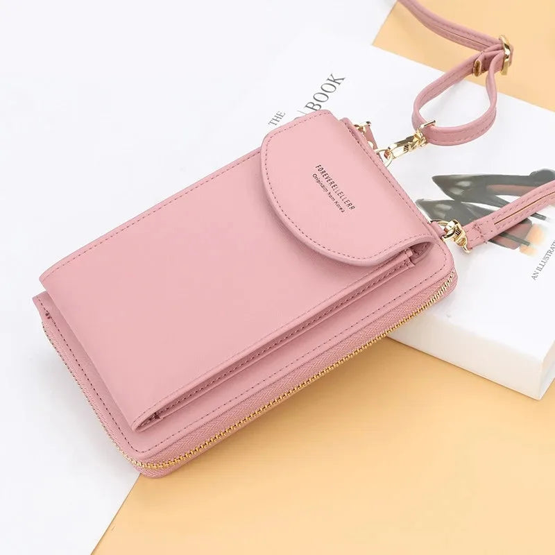 Crossbody Cell Phone Bag – Women's Wallet Purse with Card Holders