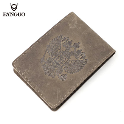 Genuine Leather Driver License Holder for Men