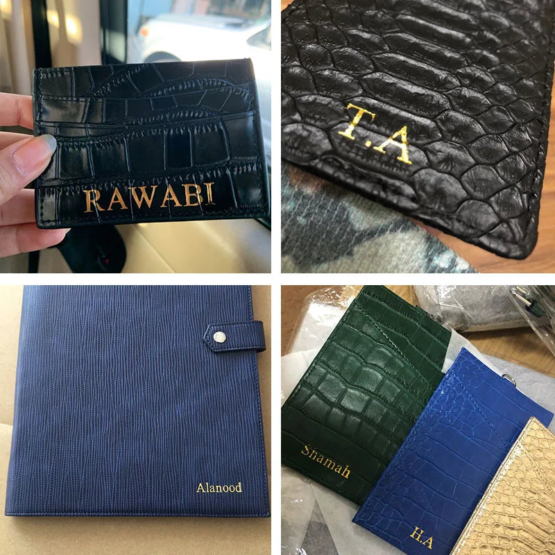 Custom Name Printing Service – Gold Letter Personalization