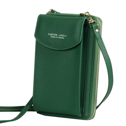 Crossbody Cell Phone Bag – Women's Wallet Purse with Card Holders