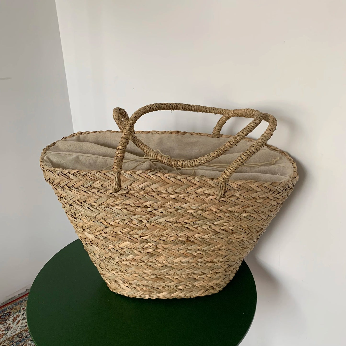 Weave Large Tote Bag 2021 Summer Straw Women S Designer Handbag Capacity Beach Travel Basket