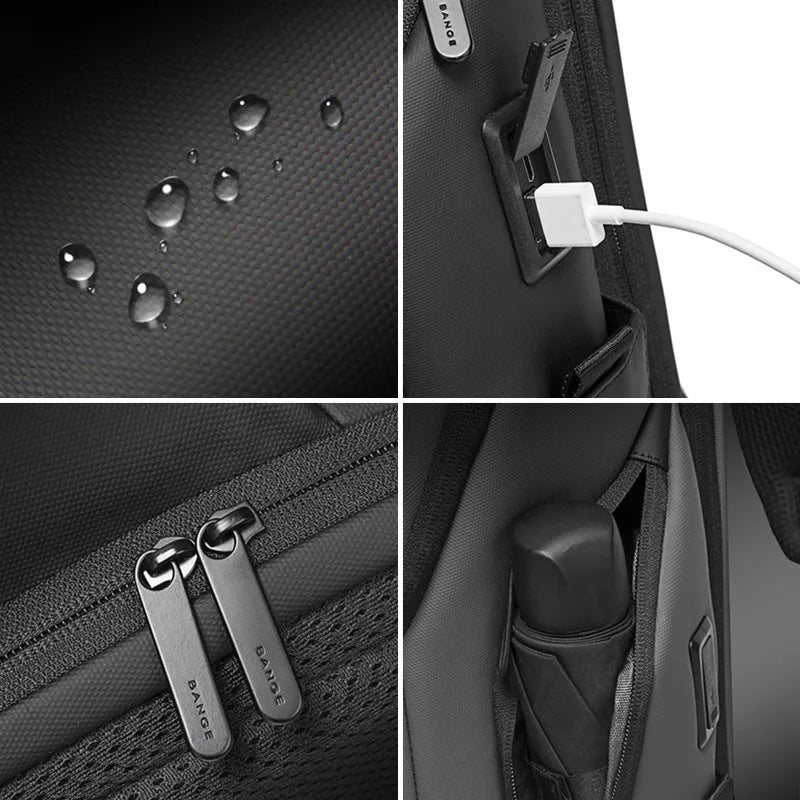 Waterproof Laptop Backpack | Large Capacity Business & Travel Bag