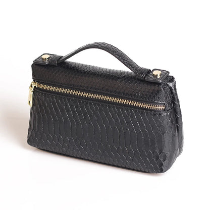 Crocodile Pattern Makeup Bag Large Capacity Women Travel Toiletry Carry Case Classic Organizr