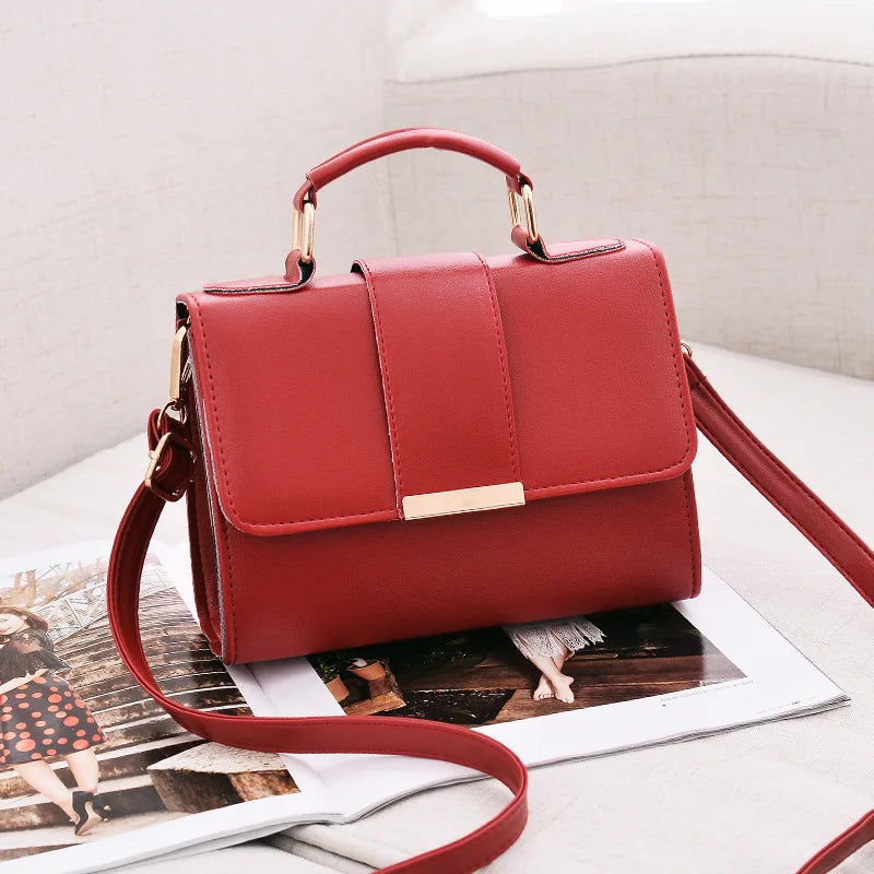 Crossbody Bag for Women – Leather Flap Sling Shoulder Handbag