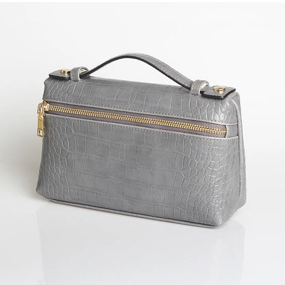 Crocodile Pattern Makeup Bag Large Capacity Women Travel Toiletry Carry Case Classic Organizr