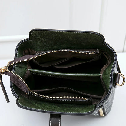 PU Leather Bucket Bag for Women – Small Crossbody Shoulder Handbag