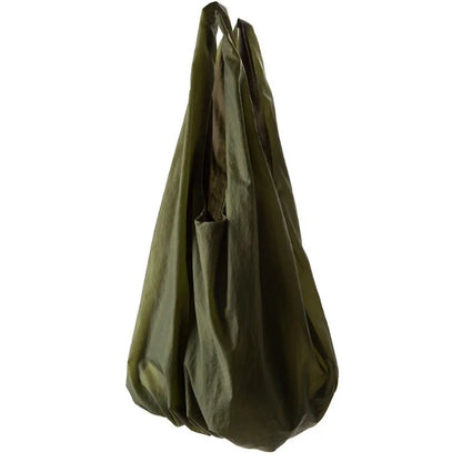 Female Light Farbic Slouch Shopper Bag Teenager Japanese Style Big Capacity Yellow Black Shopping