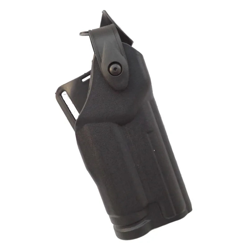 Tactical Belt Holster for P226 with Flashlight – Right Hand Quick Drop