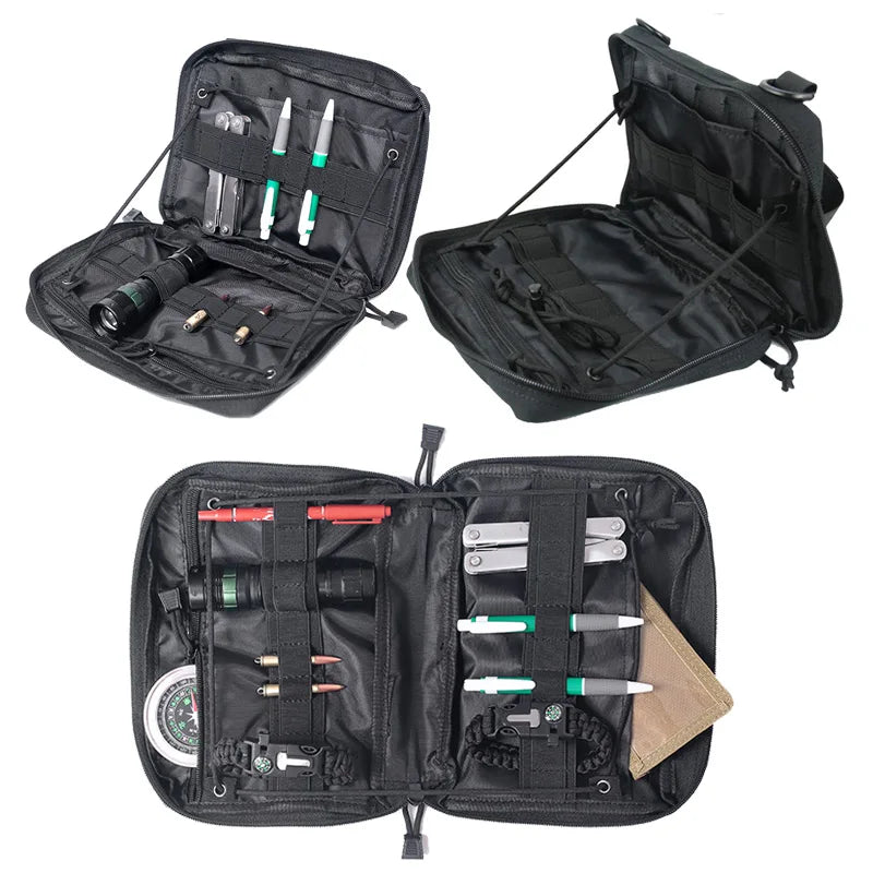Tactical MOLLE Pouch – Waterproof 1000D Nylon Utility Bag