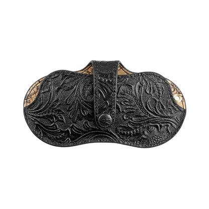 Genuine Leather Glasses Case – Handmade Portable Eyeglasses Pouch