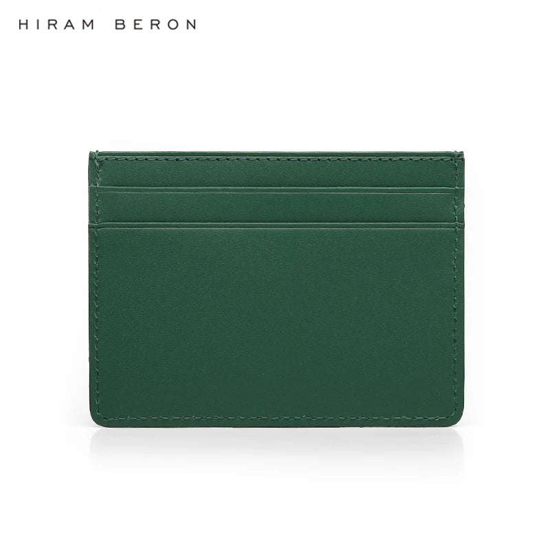 Saudi Arabia Flag Green Italian Leather Card Holder – Hiram Beron