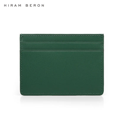 Saudi Arabia Flag Green Italian Leather Card Holder – Hiram Beron