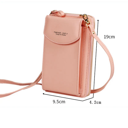 Crossbody Cell Phone Bag – Women's Wallet Purse with Card Holders