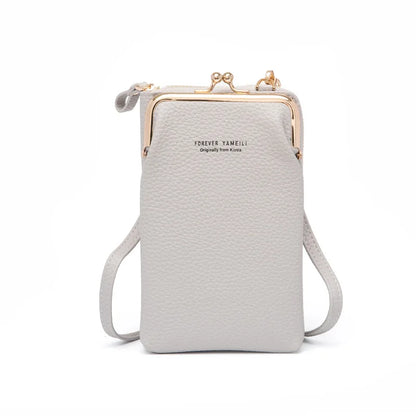 Phone Crossbody Bag for Women – PU Leather Mini Shoulder Purse