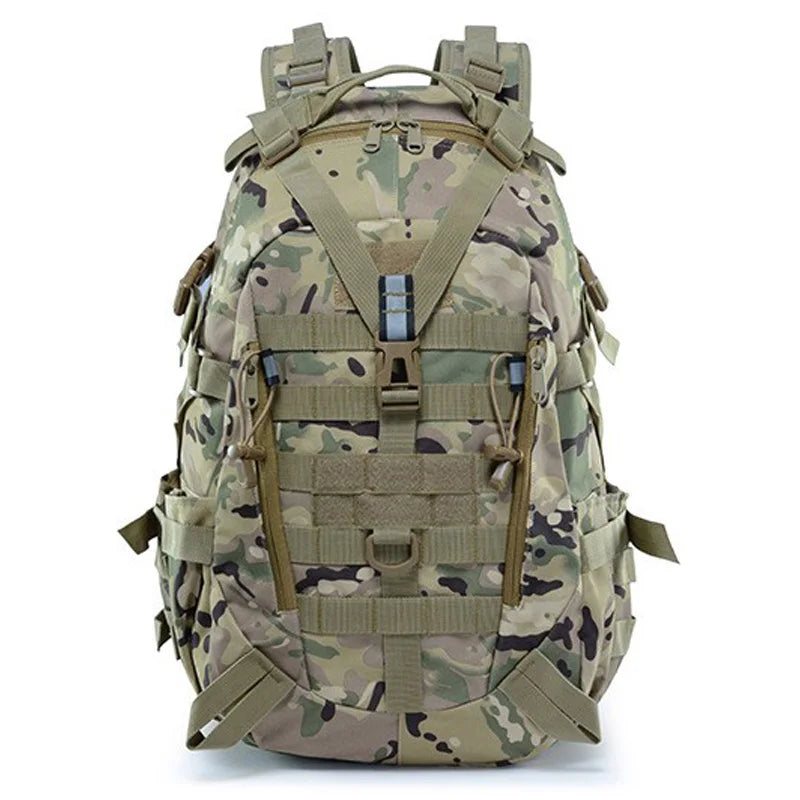 Tactical MOLLE Hiking Backpack – Military Camping Rucksack for Men
