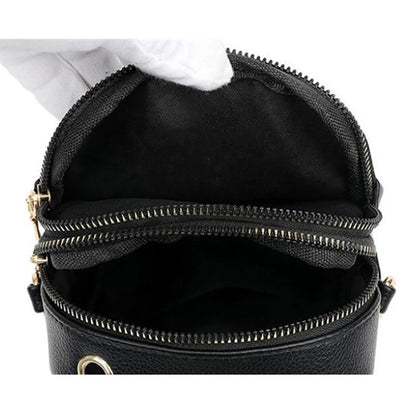 Crossbody Phone Purse for Women – Vintage Flap PU Leather Bag