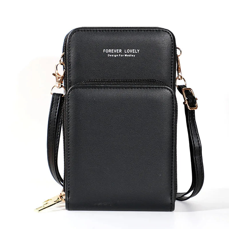Touchscreen Crossbody Phone Purse for Women – Multifunction Wallet Bag