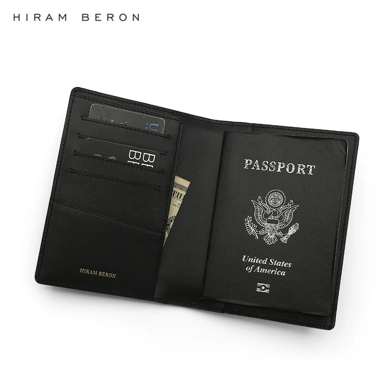 Luxury RFID Leather Passport Cover – Crocodile Pattern