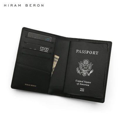 Luxury RFID Leather Passport Cover – Crocodile Pattern