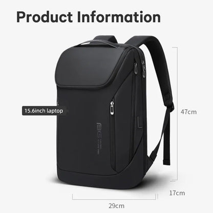 BANGE Waterproof Laptop Backpack 15.6" – USB Charging Business Briefcase