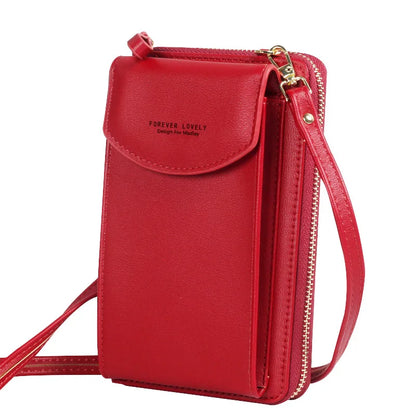 Crossbody Cell Phone Bag – Women's Wallet Purse with Card Holders