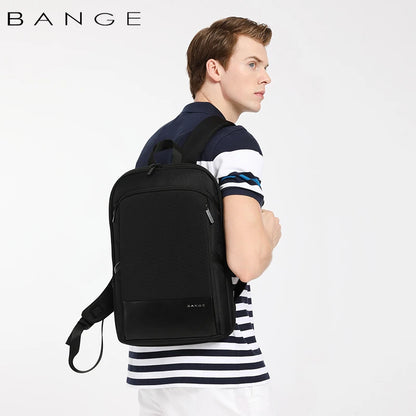 BANGE Slim Business Laptop Backpack – Waterproof Expandable 15.6"