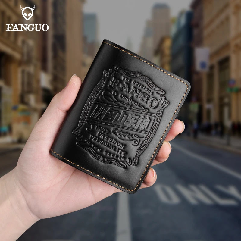 Genuine Leather Driver's License & Card Holder Case