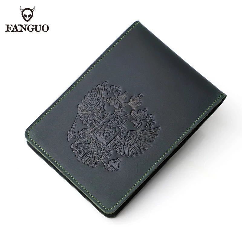 Genuine Leather Driver License Holder for Men