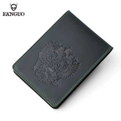 Genuine Leather Driver License Holder for Men