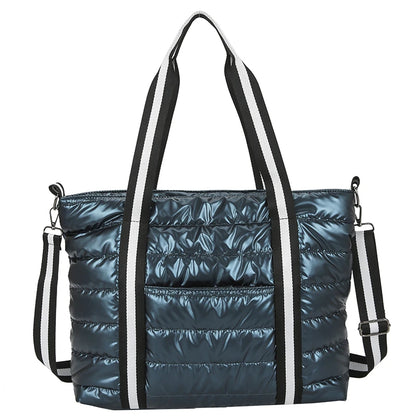 New Big Shoulder Bags Space Cotton Padded Handbags Woman Large Capacity Tote Bags Ladies Shopper Bolsa Feminina