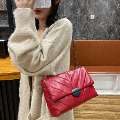 Small PU Leather Crossbody Bag for Women