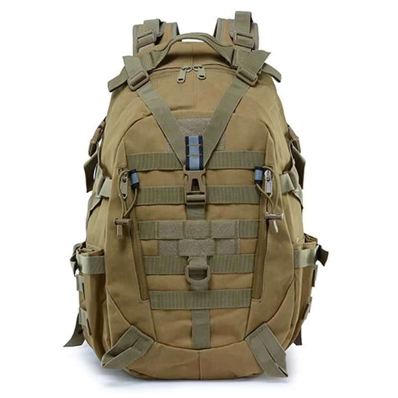 Tactical MOLLE Hiking Backpack – Military Camping Rucksack for Men
