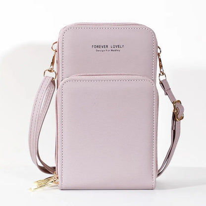 Touchscreen Crossbody Phone Purse for Women – Multifunction Wallet Bag