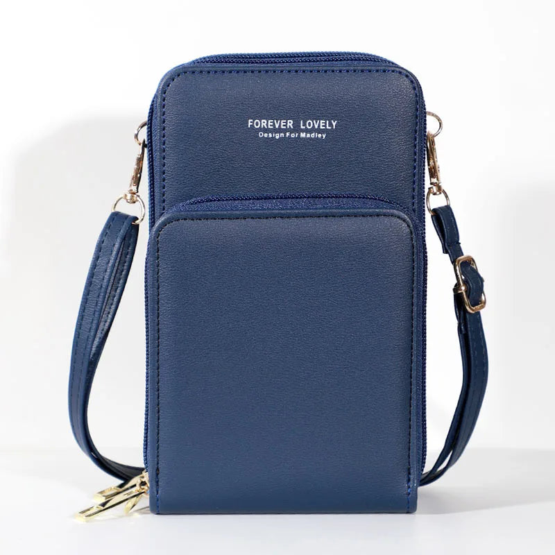 Touchscreen Crossbody Phone Purse for Women – Multifunction Wallet Bag