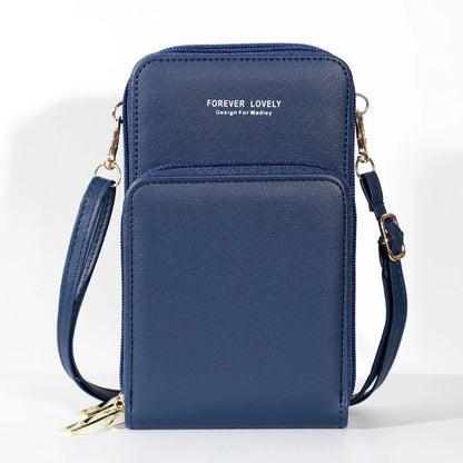Touchscreen Crossbody Phone Purse for Women – Multifunction Wallet Bag
