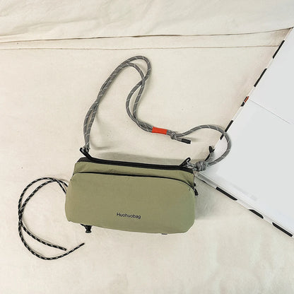 Sports Crossbody Bag – Outdoor Mini Shoulder Bag with Water Bottle Holder