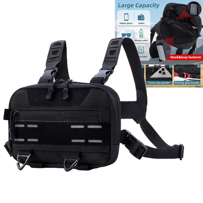 Tactical Chest Rig Bag – Outdoor Hiking & Cycling Vest Pack
