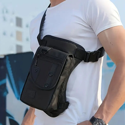 Men's Thigh Drop Leg Bag – Tactical Hip Belt Pouch