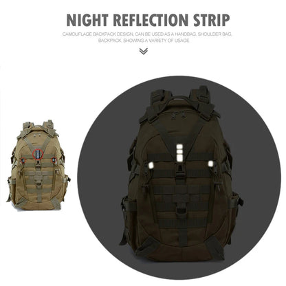 Tactical MOLLE Hiking Backpack – Military Camping Rucksack for Men