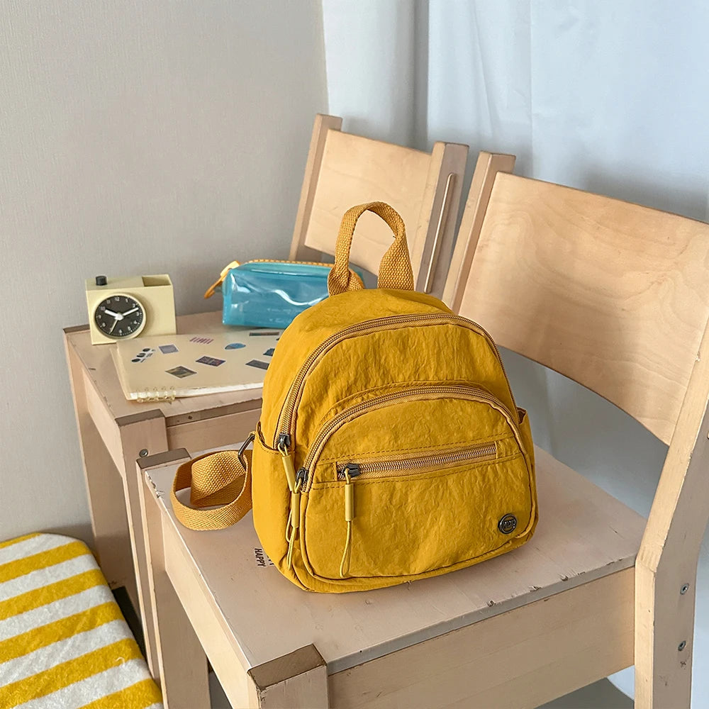 Japanese Mini Backpack for Women – Lightweight Travel Bag