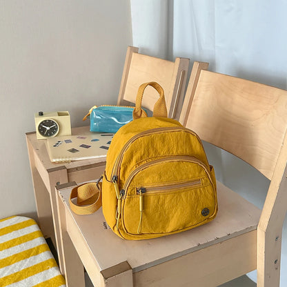 Japanese Mini Backpack for Women – Lightweight Travel Bag